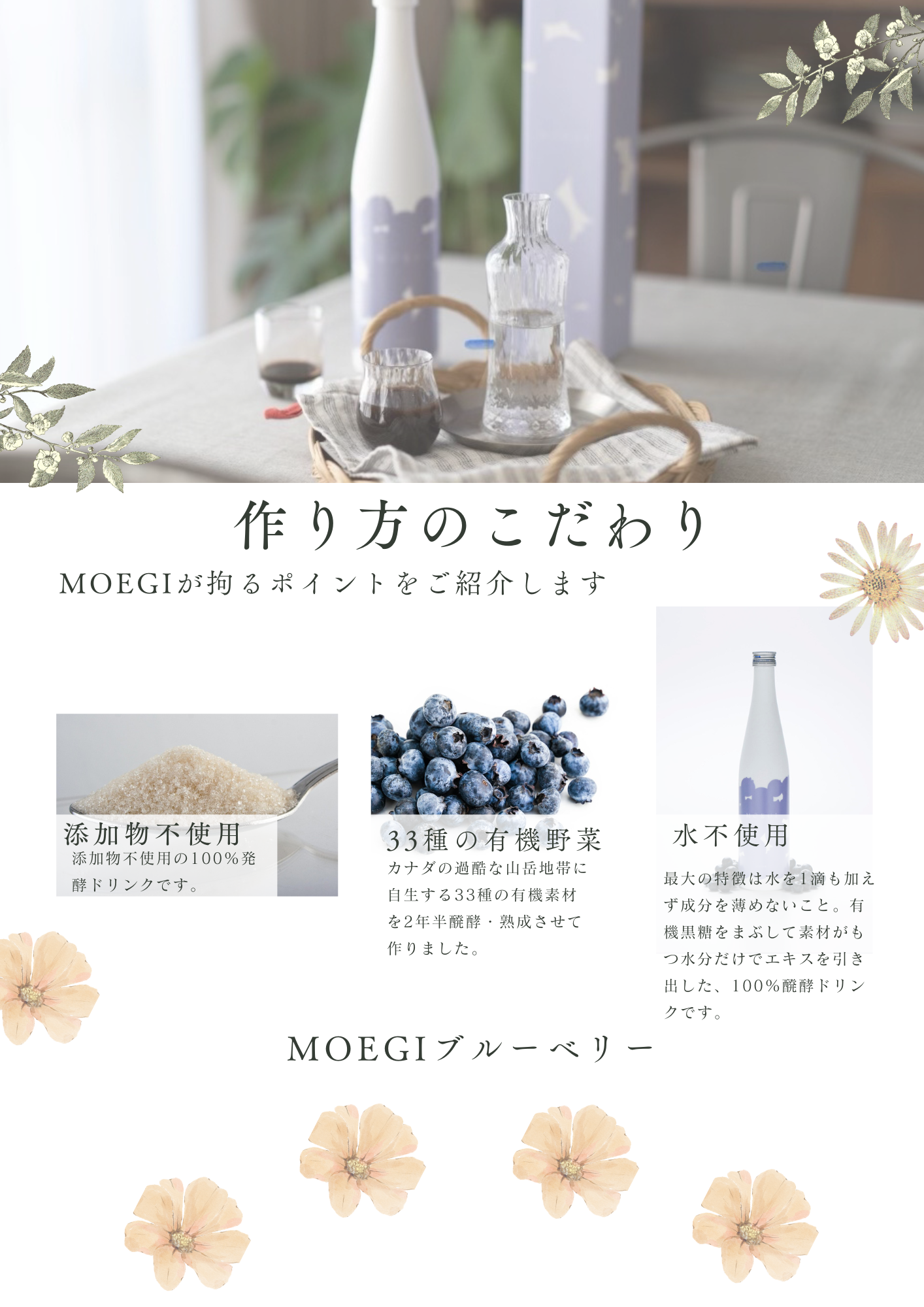酵素ドリンクMOEGI（ブルーベリー）
