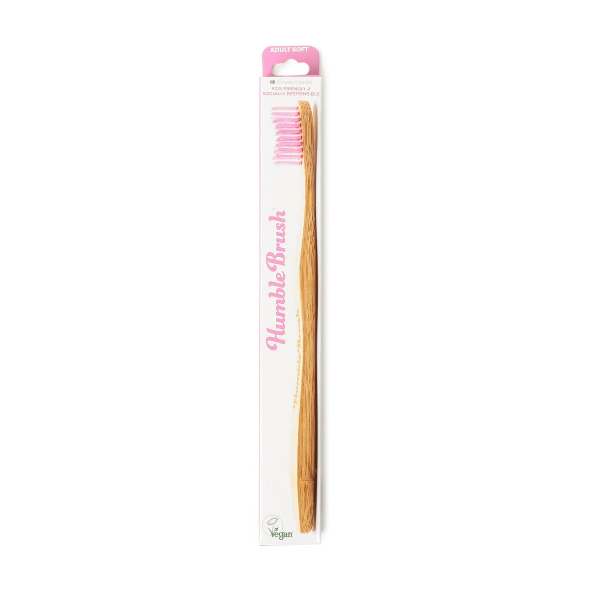 Humble Brush 歯ブラシ （大人用）ピンク